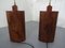 Lámparas de pie danesas de palisandro y latón, años 60. Juego de 2, Imagen 12