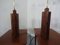 Danish Rosewood and Brass Floor Lamps, 1960s, Set of 2, Image 16