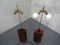 Danish Rosewood and Brass Floor Lamps, 1960s, Set of 2 17