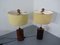 Lámparas de pie danesas de palisandro y latón, años 60. Juego de 2, Imagen 32