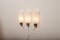 Vintage Metal and Glass Sconce 12