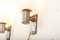 Vintage Metal and Glass Sconce, Image 7