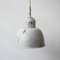 Mid-Century Industrial Glazed Ceiling Lamp, 1960s 3