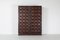 Brutalist Mahogany Bar Cabinet by De Coene, 1970s, Image 2