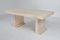 Travertine Dining Table or Desk, 1970s 2