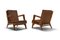 Modernist Lounge Chairs by Elmar Berkovich, 1950s, Set of 2 1