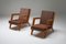 Modernist Lounge Chairs by Elmar Berkovich, 1950s, Set of 2 2