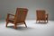 Modernist Lounge Chairs by Elmar Berkovich, 1950s, Set of 2 5