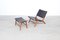 Danish Lounge Chair and Ottoman Set, 1960s 1