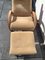 Vintage Scandinavian Lounge Chair with Ottoman from Nelo 4