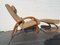 Skandinavischer Vintage Sessel mit Fußhocker von Nelo 13