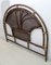 Mid-Century Bamboo and Rattan Double Headboard, 1970s, Image 5