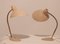 Large Vintage French Metal & Brass Table Lamps, Set of 2, Imagen 1
