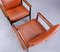 Cognacfarbener Diplomat Chair aus Leder & Palisander von Finn Juhl für France & Søn / France & Daverkosen, 1960er 7