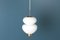 Mid-Century Danish Peanut Pendant Lamp by Bent Karlby for Lyfa, 1960s 2