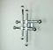 Chromed Metal 8-Arm Sconce, 1970s 1