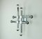 Chromed Metal 8-Arm Sconce, 1970s, Immagine 1