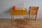 Childrens Desk and Chair Set, 1950s 4