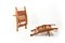 AP71 Reclining Lounge Chairs by Hans J. Wegner for A.P. Stolen, 1960s, Set of 2 21
