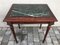 Louis XVI Style Marble, Brass & Wood Coffee Table, 1980s, Image 2