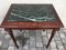 Louis XVI Style Marble, Brass & Wood Coffee Table, 1980s, Image 1