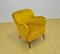 Mid-Century Velvet Armchair 7