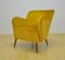 Fauteuil Mid-Century en Velours 2