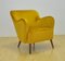 Mid-Century Velvet Armchair 1