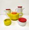 Postmodern Ceramic Set from SIC, 1970s, Set of 5 1