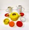 Postmodern Ceramic Set from SIC, 1970s, Set of 5 2