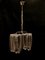 Lámpara de techo vintage de Toso para Fratelli Toso, Imagen 1
