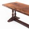 Antique French Oak Side Table, 1910s, Image 8