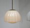 Art Deco Brass and Glass Ceiling Lamps, 1920s, Set of 2 12