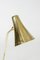 Mid-Century Danish Brass and Leather Table Lamp, 1950s 5
