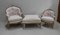 Antique Napoleon III Modular Sofa, Set of 3 1