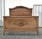 Antique French Walnut Double Bed 15