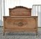 Antique French Walnut Double Bed, Immagine 15