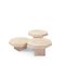 Octagonal Travertine Nesting Tables, 1980s, Set of 3, Image 8