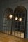 Vintage Industrial Black Window Mirrorr, Imagen 2