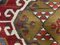 Tappeto piccolo Shabby Kilim vintage, Turchia, anni '60, Immagine 7