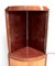 Vintage Art Deco Rosewood, Mahogany & Sycamore Corner Cabinet 11