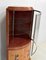 Vintage Art Deco Rosewood, Mahogany & Sycamore Corner Cabinet 7