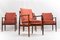 Mid-Century Rosewood Model 341 Armchairs by Arne Vodder for Sibast, Set of 4 11