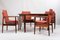 Mid-Century Rosewood Model 341 Armchairs by Arne Vodder for Sibast, Set of 4 4