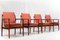 Mid-Century Rosewood Model 341 Armchairs by Arne Vodder for Sibast, Set of 4, Image 1