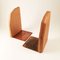 Fermalibri Mid-Century in legno, set di 2, Immagine 6