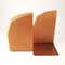 Mid-Century Wooden Anthroposophical Bookends, Set of 2 4