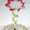 Antique English Victorian Pink Vaseline Glass Epergne, Image 9