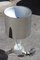 Lámpara de mesa italiana de vidrio acrílico y acero de Guzzini, años 60, Imagen 4