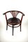 Antique Bentwood Armchair from Fischel, Image 2